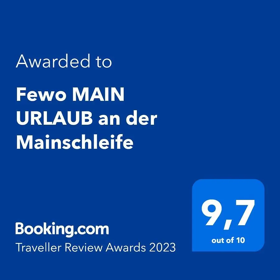 Fewo MAIN URLAUB an der Mainschleife Obereisenheim Deutschland